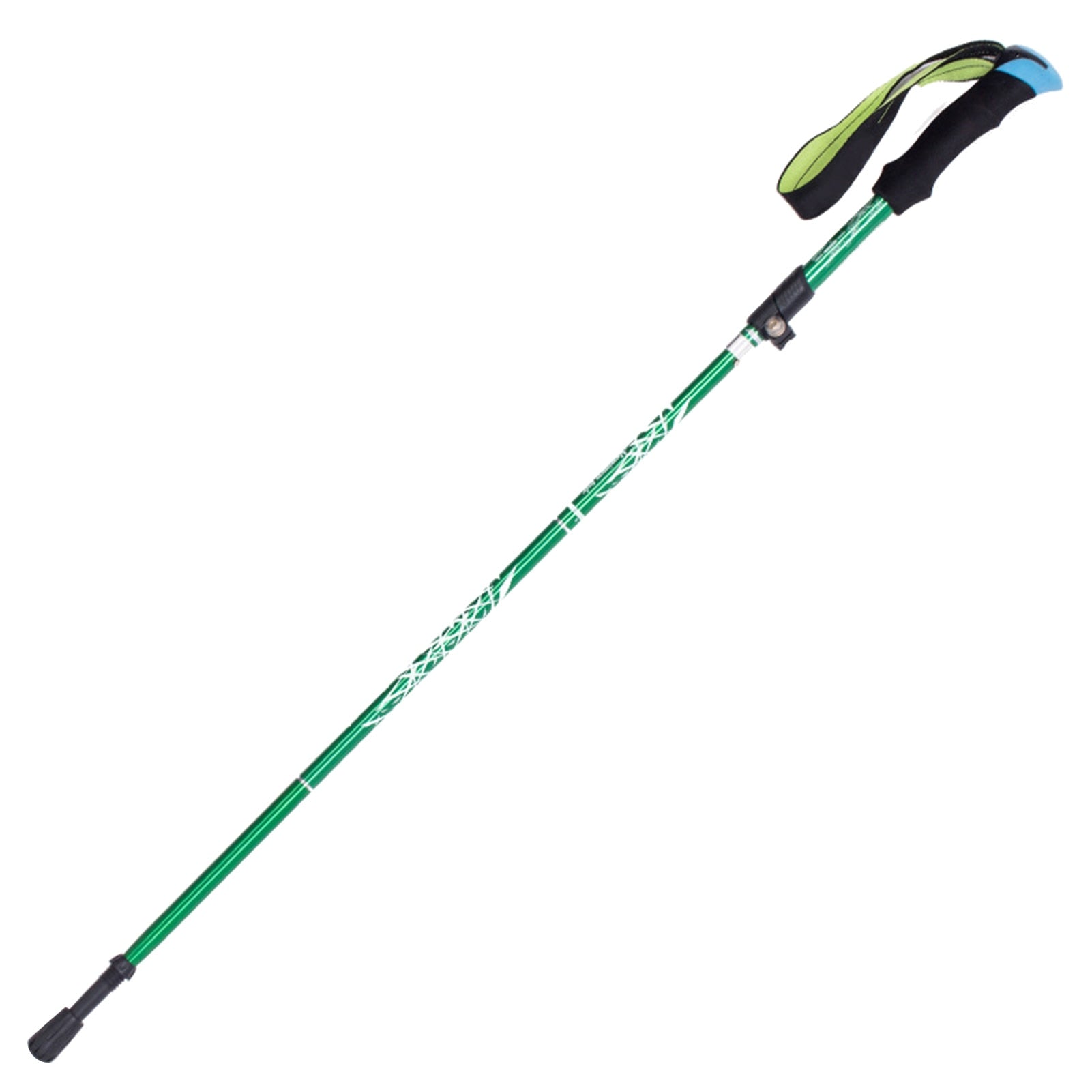 Auminum Alloy Ultralight Trekking Pole Anti Shock Hike Folding Stick
